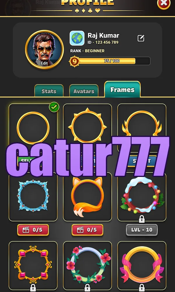 catur777 Masuk